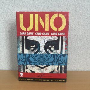 Obey Uno Playing Cards Deck X Shepard Fairey Series Mattel NEW
